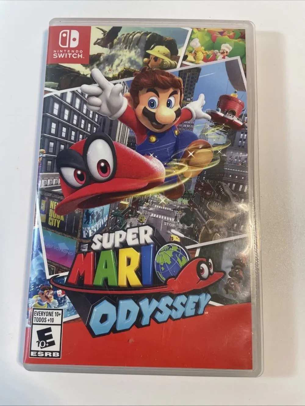 Super Mario Odyssey, Nintendo Switch Replacement Case ONLY No Game Cartridge